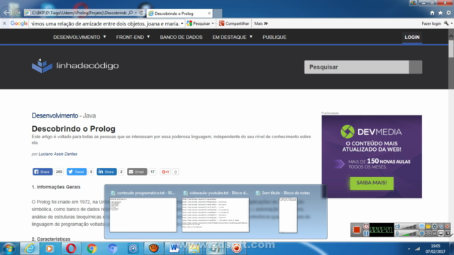 Curso básico de prolog – Screenshot 2