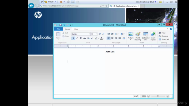 Test Managment Tool HP ALM - QC (Quality Center) for testers – Screenshot 1