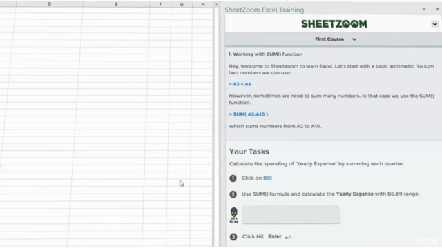 The "Unusual" Hands on Excel Course for Beginners – Screenshot 2