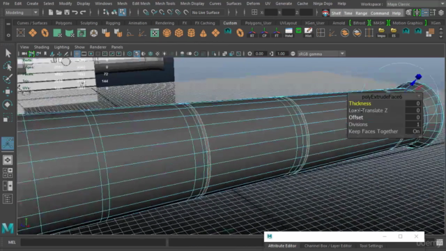 Model and Texture a Cannon with Maya and Substance Painter – Screenshot 1