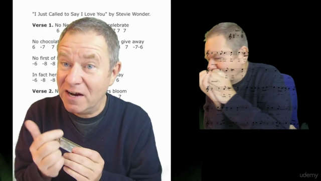 EASY Harmonica - play 'I just called to say I love you' now! – Screenshot 3