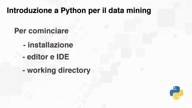 Introduzione a Python per il data mining – Screenshot 2