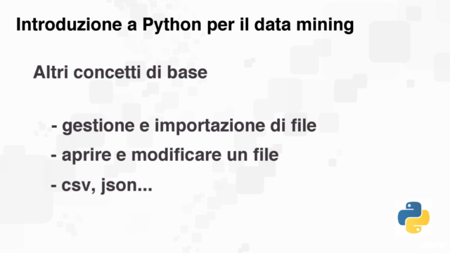 Introduzione a Python per il data mining – Screenshot 3