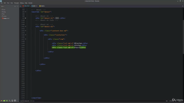 Build Creative Website Using HTML5, CSS3, jQuery & Bootstrap – Screenshot 1