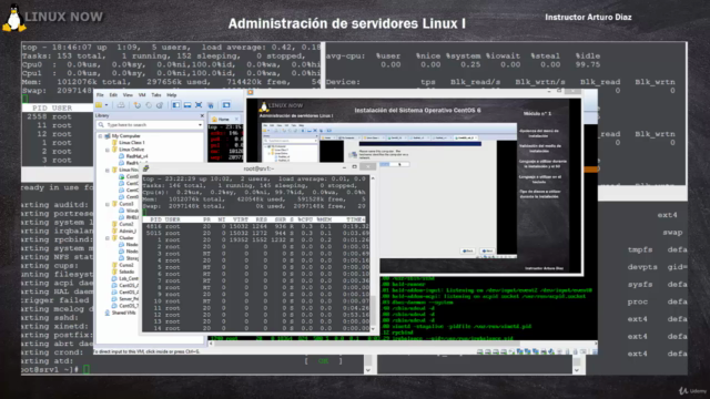 Administración a fondo con Linux CentOS 6 y 7 – Screenshot 1