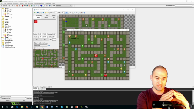 Maze Games in GameMaker – Screenshot 3