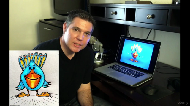 Learn How to Create a Cartoon Bird in zBrush – Screenshot 1