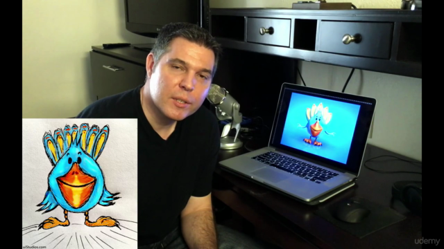 Learn How to Create a Cartoon Bird in zBrush – Screenshot 2