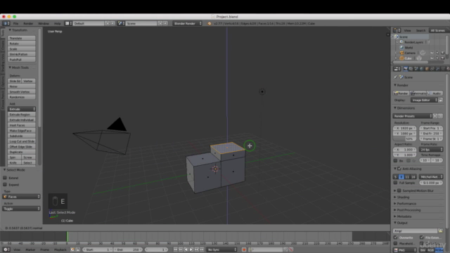 A Practical Introduction - Modeling & Animation in Blender - Screenshot_01