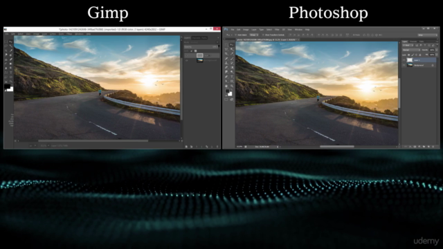 How to make GIMP 2.8 look and act as Photoshop – Screenshot 1