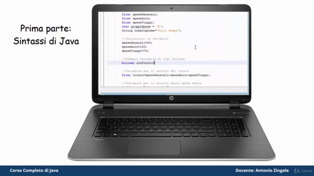 Corso Rapido di Programmazione Java – Screenshot 3