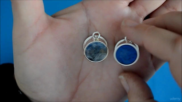 Jewelry Making For Beginners: Art Resin Pendant and Earrings – Screenshot 4