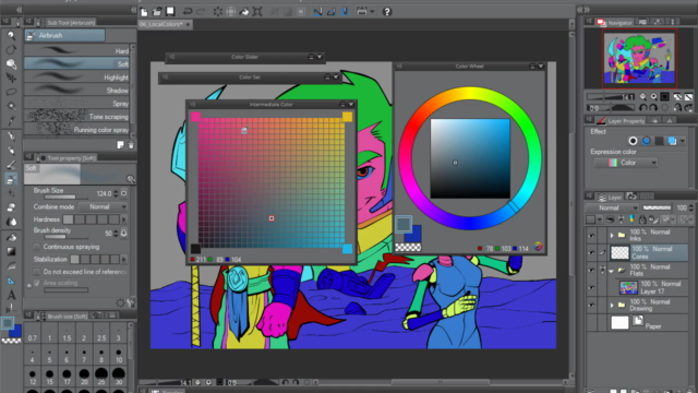 Curso Completo de Ilustração com Clip Studio Paint – Screenshot 1