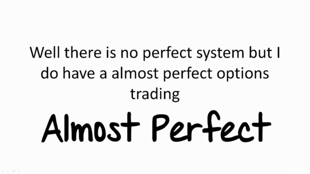 The Almost Perfect Options Trading Strategy System - Unique – Screenshot 1