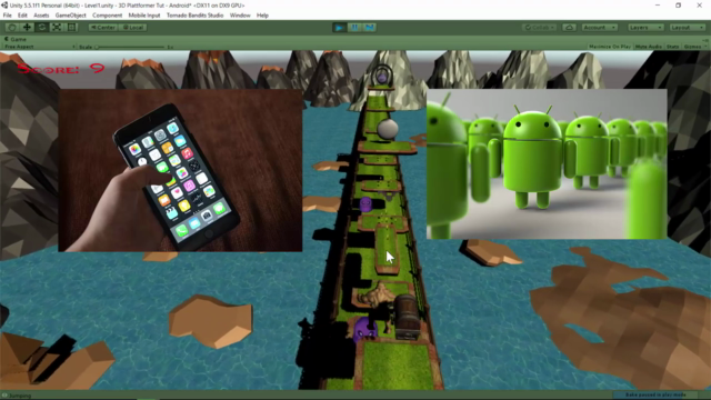 Erstelle einen 3D Jump and Run Plattformer mit Unity 3D – Screenshot 3