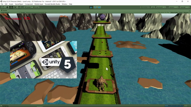 Erstelle einen 3D Jump and Run Plattformer mit Unity 3D – Screenshot 4