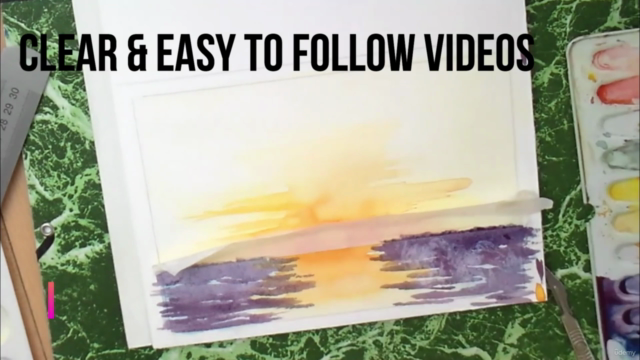 ESSENTIAL. Paint SKIES & CLOUDS. Clear video demos. Easy. – Screenshot 4