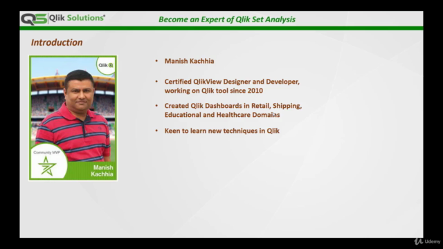 Become an expert of Qlik Set Analysis – Screenshot 1