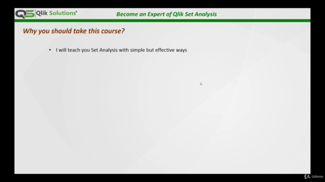 Become an expert of Qlik Set Analysis – Screenshot 4