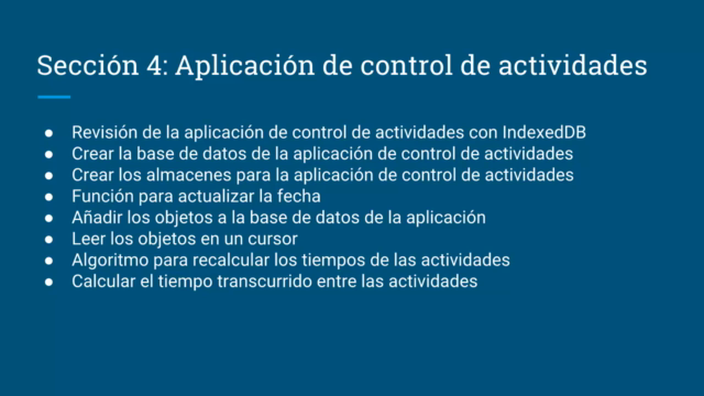 Aprende el API IndexedDB de HTML5 – Screenshot 4
