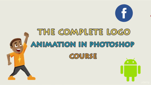 Logo Animation in Photoshop: Animate World Famous Logos – Screenshot 1
