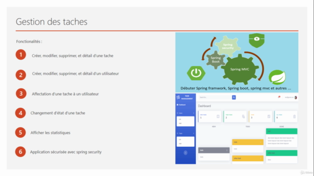 Débuter spring framework, spring boot, spring mvc et autres – Screenshot 1