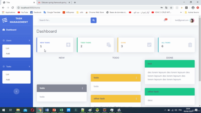 Débuter spring framework, spring boot, spring mvc et autres – Screenshot 2