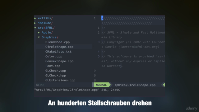 Code-Editor Vim: Booste deine Produktivität (Komplett-Kurs) – Screenshot 3