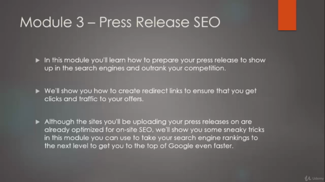 Press Release Marketing: Promote Offers Using Press Releases – Screenshot 4