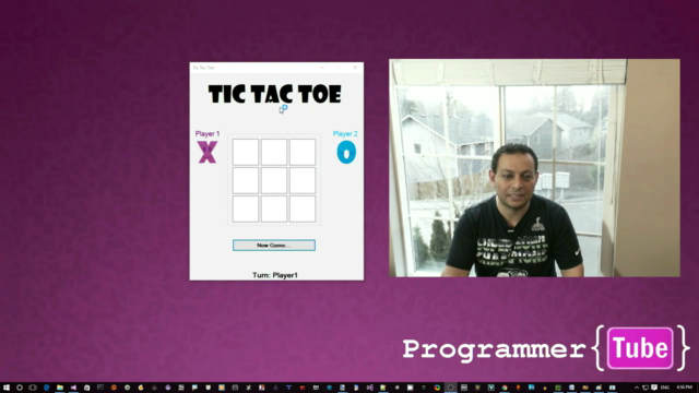 Learn To Program Tic-Tac-Toe with C# and Visual Studio – Screenshot 1