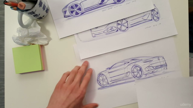 How to Sketch, Draw, Design Cars Like a Pro in 3D – Screenshot 4