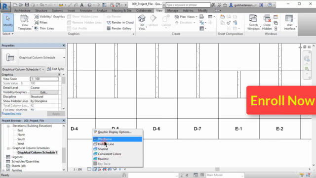 Autodesk Revit Structure Essential Training 2017 (Metric) – Screenshot 2