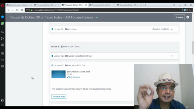 Thousands Dollars Saving on Taxes Today - USA Focused Course – Screenshot 2