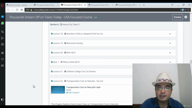 Thousands Dollars Saving on Taxes Today - USA Focused Course – Screenshot 3