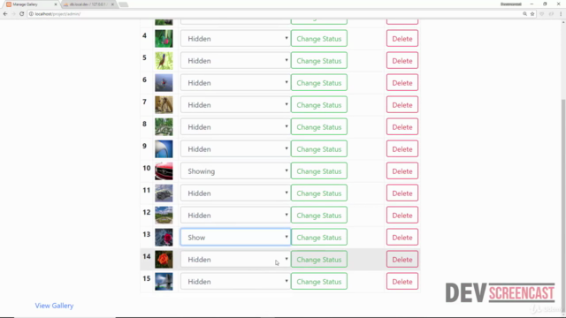 Create a Simple Photo Gallery with Dropzonejs, Slick and PHP – Screenshot 3
