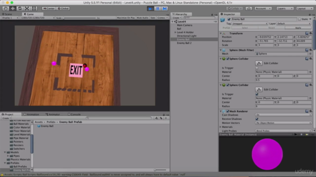 Unity Game Development: Make Professional 3D Games – Screenshot 4