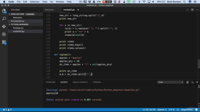 Fast Track Python for Newbies – Screenshot 2