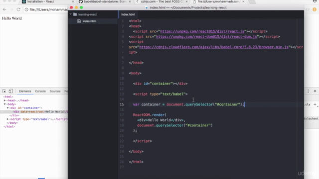 Mastering Modern Web Development Using React – Screenshot 1
