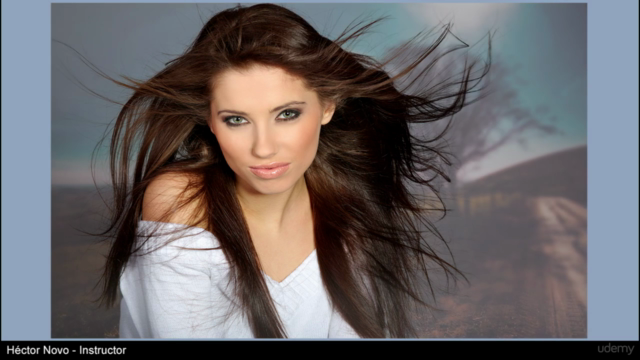 Seleccionar pelo y otras superficies complejas en Photoshop – Screenshot 1