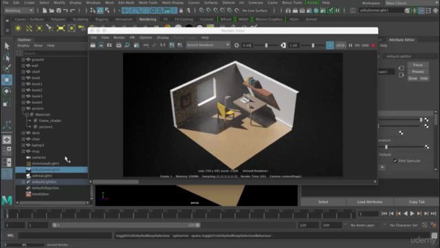 Maya 2017 Quickstart - Create a Low poly scene for Beginners – Screenshot 3