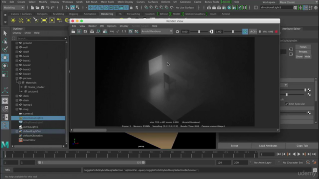 Maya 2017 Quickstart - Create a Low poly scene for Beginners – Screenshot 4