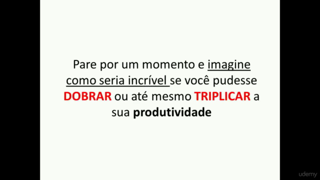 O Poder da Produtividade: Faça o Dobro na Metade do Tempo – Screenshot 1