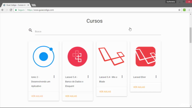 Laravel 5.4 - Mix e Blade – Screenshot 4