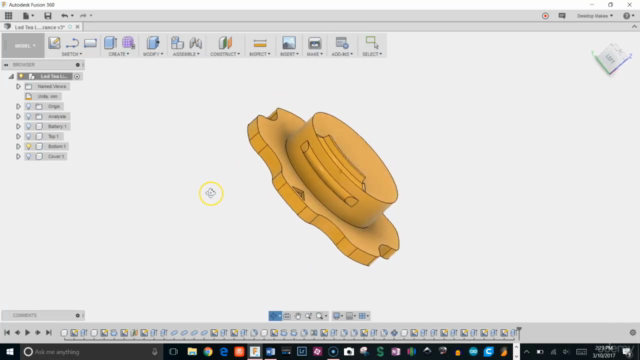 Fusion 360 for 3D Printing - Designing with Components - Screenshot_02