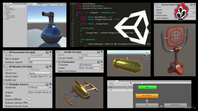 Programación de videojuegos en Unity desde cero (C#) – Screenshot 4