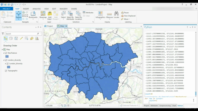 Learn the basics of Python and ArcPy for ArcGIS Pro – Screenshot 4
