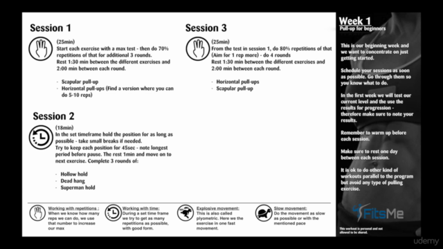 Pull-up for beginners – Screenshot 3