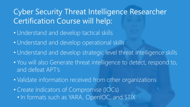 Certified Cyber Threat Intelligence Analyst – Screenshot 3