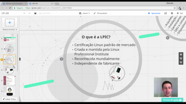 Curso preparatório certificação Linux (LPIC 101 e CompTIA) – Screenshot 1