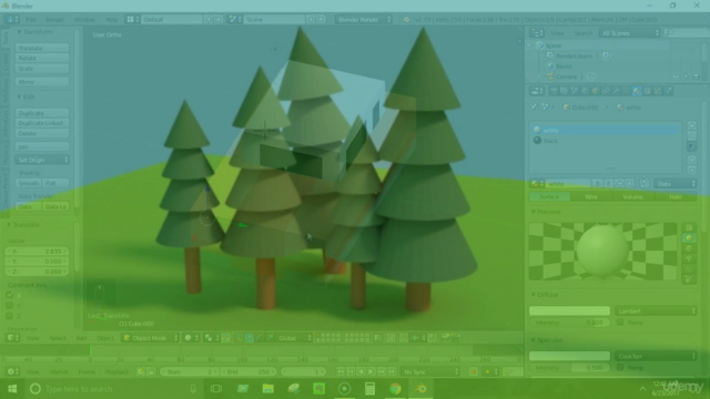Blender 3D Modeling & Animation : 20+ 3D Projects in Blender - Screenshot_04